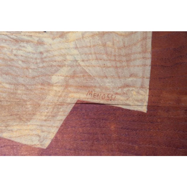 Menossi, Neapolitan Carnival, 1970-1980, Painting on Wood For Sale - Image 6 of 10