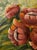 Impressionist Red Poppies, Vintage Botanical Garden Floral Still-Life by M Tokira For Sale - Image 3 of 7