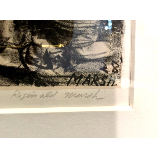 Early 20th Century 1920s Social Realism “Erie R. R. Yards” Lithograph by Reginald Marsh For Sale - Image 5 of 7