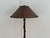 Spanish Revival Arts & Crafts Style Wrought Iron Floor Lamp on Tripod Legs With Original Shade For Sale - Image 3 of 12