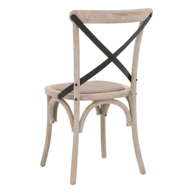 Grove Oak & Cane Dining Chairs, Set of 2 Chairish
