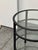 Black Tanner Round Glass End Table For Sale - Image 8 of 12