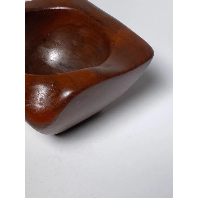 1950s Brutalist Wood Ashtray, 1950s For Sale - Image 5 of 12