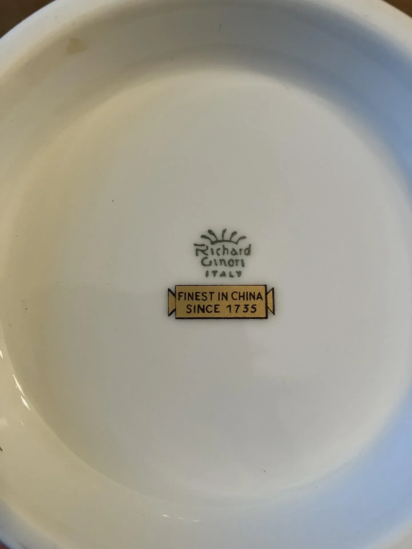 1960s Richard Ginori Cache Pot, Principessa Rosa Pattern | Chairish