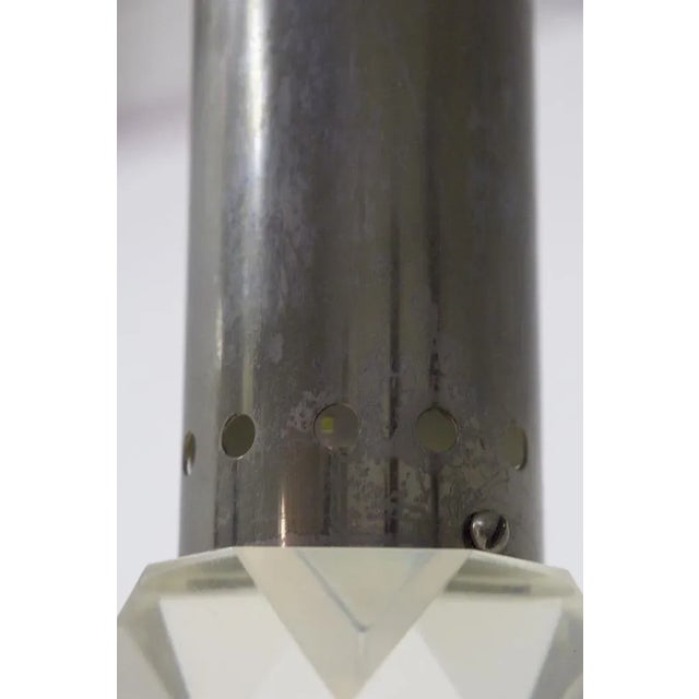 Beautiful pendant designed and produced by the fine Italian manufacturer Stilux in the 1950s. The structure is made of...