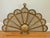Vintage Brass Peacock Folding Fireplace Screen With Shell Motif For Sale - Image 12 of 12