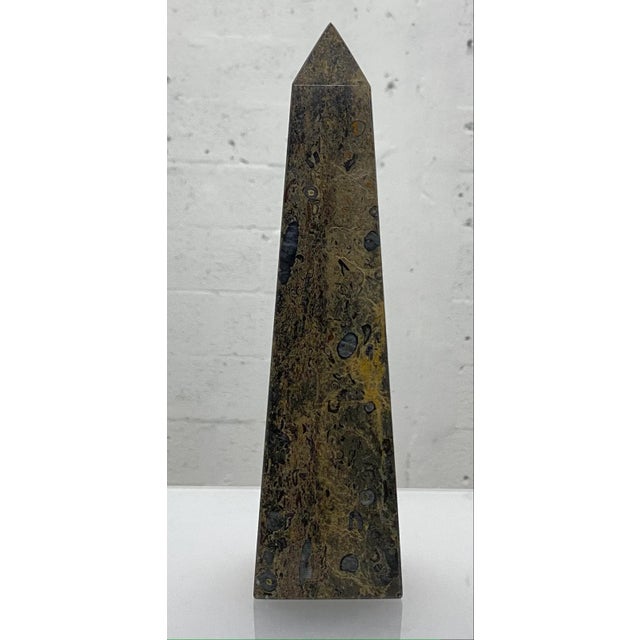 Mid-Century Marble Obelisk For Sale - Image 12 of 12