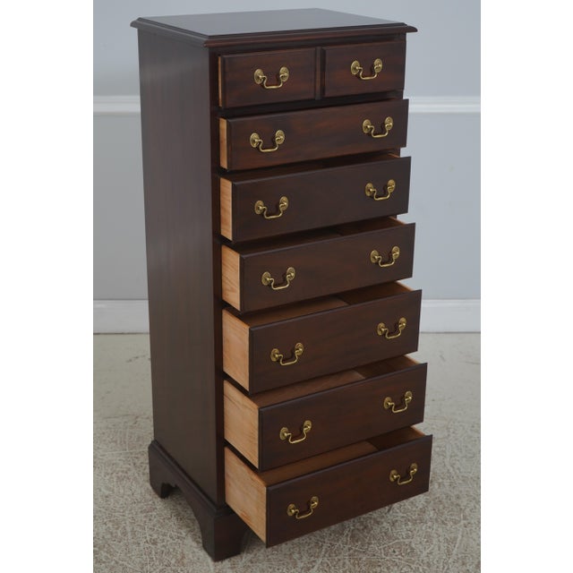 Henkel Harris Henkel Harris Mahogany Lingerie Chest of Drawers For Sale - Image 4 of 12