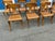 Teak Klismos Patio Dining Chairs. - Set of 8 For Sale - Image 10 of 16