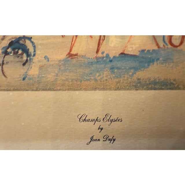 Set of 4 Vintage Prints of Paris Scenes by Jean Dufy For Sale - Image 11 of 18