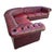 English Leather Chesterfield Sectional Sofa For Sale - Image 12 of 18