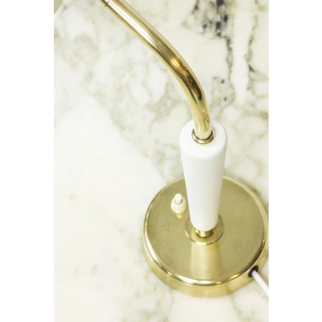 Metal Table Lamp by Bertil Brisborg for Nordiska Kompaniet, 1950s For Sale - Image 7 of 12