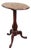 Victorian Oval Burr Walnut Tripod Table, 1870 For Sale