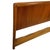 Mid-Century Modern t.h. Robsjohn-Gibbings Style Walnut Headboard- Full For Sale - Image 12 of 12