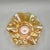 Antique Imperial Glass “Optic Flute” Marigold Carnival Glass Ruffled Bowl For Sale In New York - Image 6 of 7