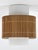 Mid-Century Modern Flush Mount in Aluminum, Glass, and Wood, Germany, 1960s For Sale - Image 4 of 18