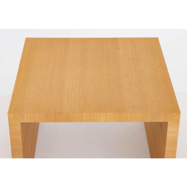 B&B Italia B&b Italia Blonde Wood Side Table For Sale - Image 4 of 8
