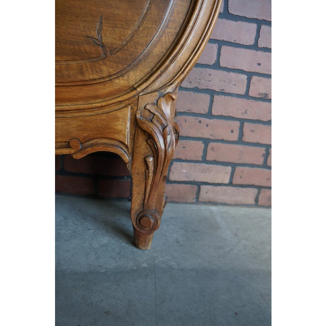 Antique French Rococo Full Bed For Sale - Image 6 of 8