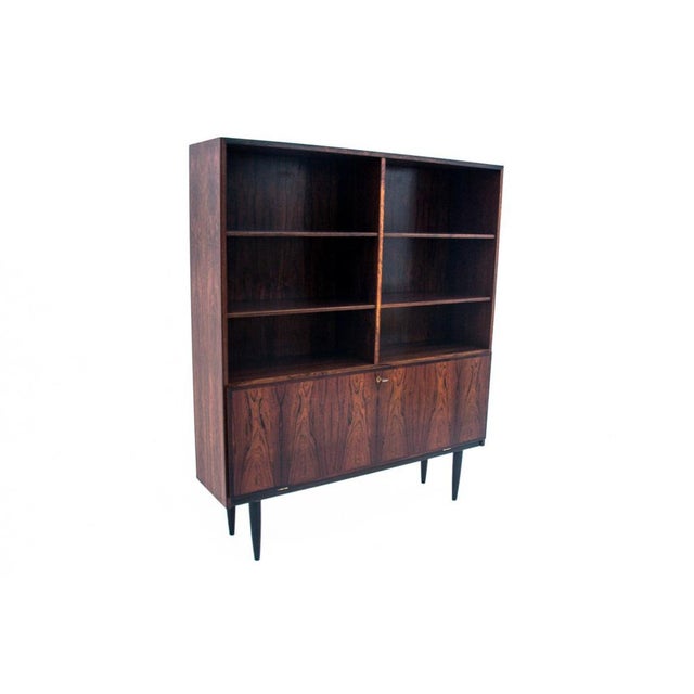 Rosewood Shelf by Omann Jun, Denmark, 1960s, in Restored conditions. Designed 1960 to 1969 I have official proof of...