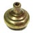 Early 20th Century Antique 1900s Reading Creston Brass Passage Door Knob For Sale - Image 5 of 5