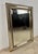 Brass and Beveled Glass Wall Mirror, Mid-20th Century For Sale - Image 6 of 14