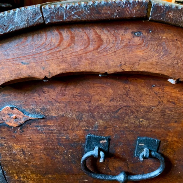 Colorful Swedish Painted Dowry Chest/Blanket Chest, 18th Century For Sale - Image 12 of 12