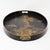 Chinoiserie Vintage Black and Gold Chinoiserie Lacquerware Serving Tray For Sale - Image 3 of 14