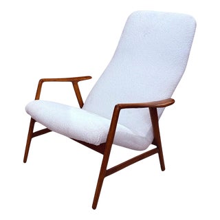 Two-Position Reclining Chair by Alf Svensson for Fritz Hansen For Sale