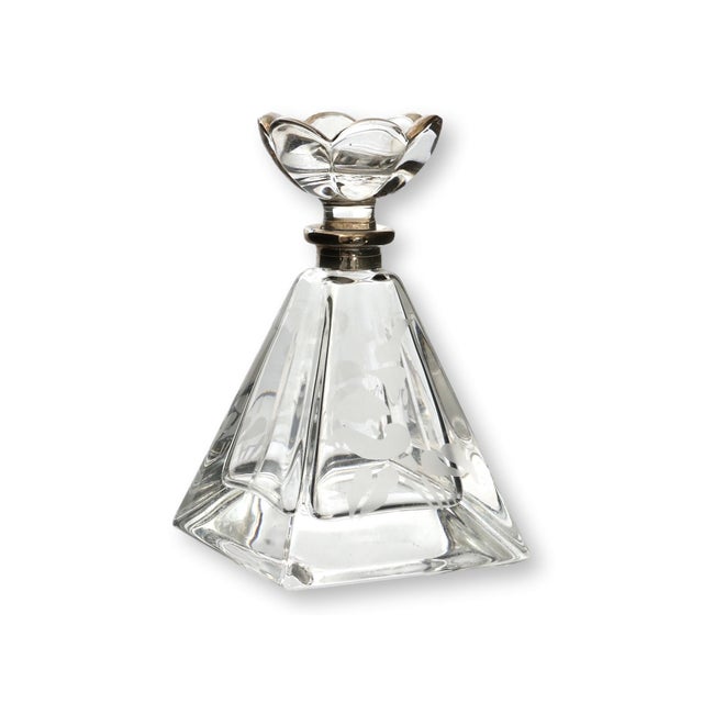 Transparent Midcentury Vanity Perfume Set, 3pc For Sale - Image 8 of 8