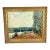 Late 20th Century Framed Oil on Canvas Impressionist River Landscape After Alfred Sisley – The Seine at Bouille For Sale