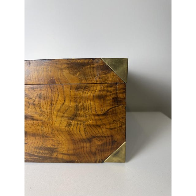 Walnut Burl Travel Desk, 19th Century For Sale - Image 9 of 18