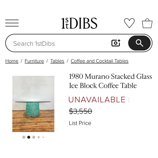 1980s Murano Stacked Glass Coffee Table For Sale In Boston - Image 6 of 6