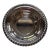 Vintage 6.5" Silver Plate Bowl W/ Rope Rim Edge For Sale