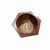 Wood Mid Century Butler Furniture Plant Stand With Knocker Handles and Liner Liner For Sale - Image 7 of 8