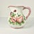 English 1970s Vintage Boho Chic Coastal English Garden Pomegranate and Raspberry Ceramic Pitcher. For Sale - Image 3 of 13