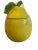 Vintage ceramic lemon canister or cookie jar. Made in china.