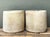 Alabaster Vintage Ribbed Cement Planters - Pair For Sale - Image 8 of 10