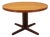 Danish Round Teak Table, 1970s For Sale