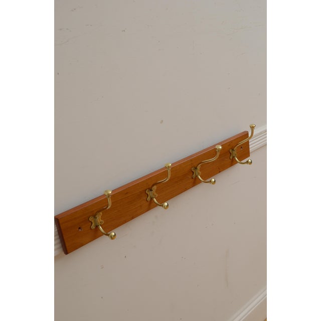 Victorian Coat Rack with Hooks in Walnut, 1880s For Sale - Image 11 of 11