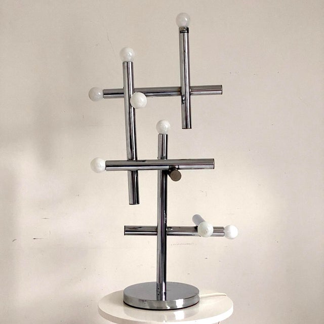 Vintage Space Age Light from Temde, 1960s, in Good conditions. Designed 1960 to 1969 European Plug (up to 250V).The wiring...