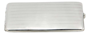 Rectangular Silver Cigarette Case