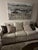Beautiful Sherrill Furniture custom upholstered three-seat sofa, handcrafted in North Carolina and manufactured in...