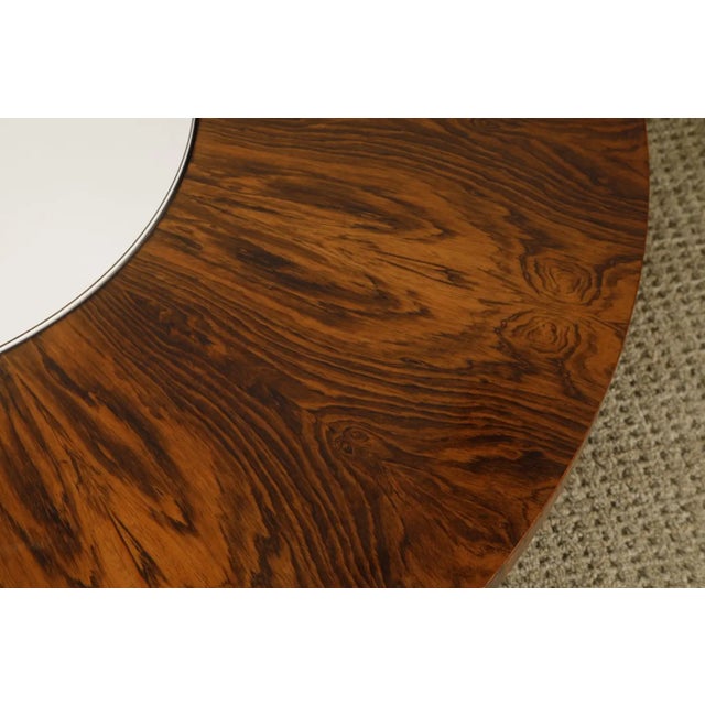 Milo Baughman for Thayer Coggin Rosewood Lazy Susan Rotating Coffee Table, 1968 For Sale - Image 13 of 18