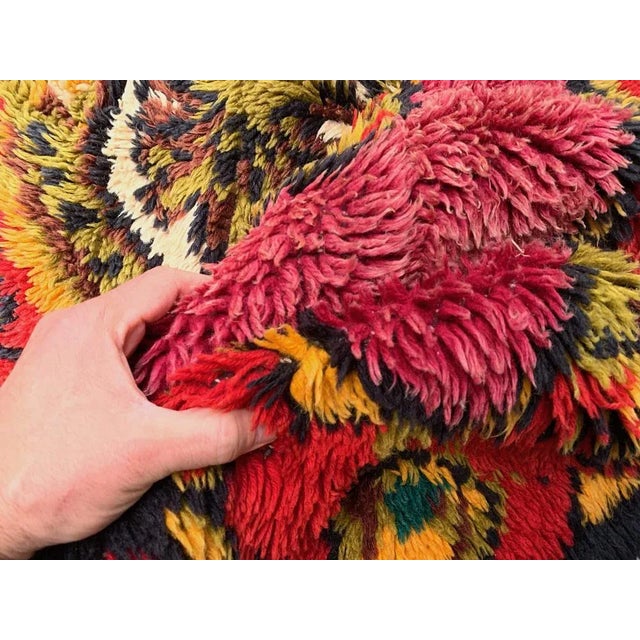 Textile Vintage Moroccan Berber Rug For Sale - Image 7 of 12