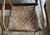 Brown Antique Primitive Bentwood Arm Ladder Back Chair With Original Woven Splint Seat For Sale - Image 8 of 10