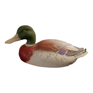 1970s Andrea by Sadek Mallard Duck Decoy Figurine