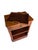 Vintage Century Furniture Mahogany Serpentine Chest & Bedside Cabinet | French Provincial Influence, 2 Pieces For Sale - Image 13 of 18
