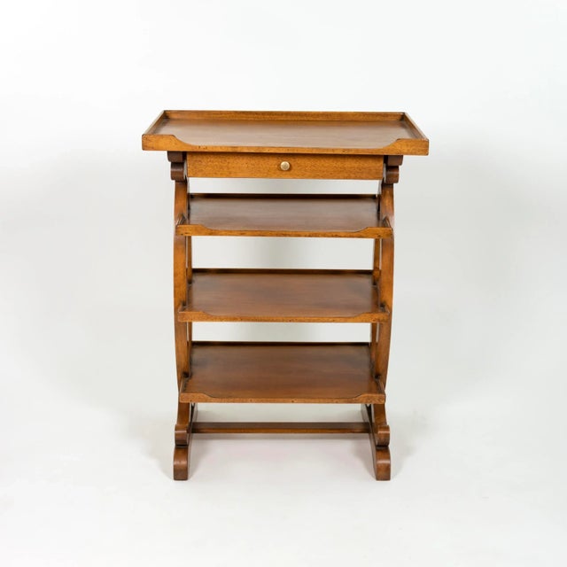 Small-Scale French Fruitwood Four-Tier Étagère Circa 1880 For Sale - Image 10 of 10