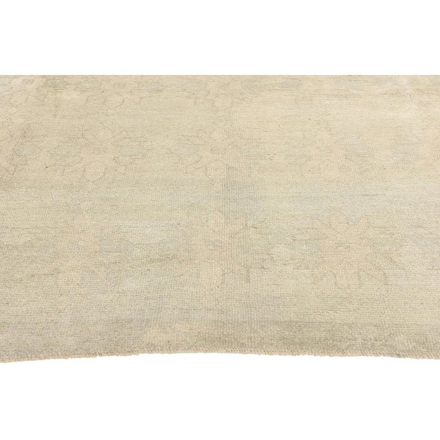 Vintage Muted Turkish Oushak Rug - 04'08 X 07'00 For Sale - Image 4 of 9