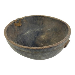 Early 20th Century Nupe Wood Bowl Nigeria For Sale